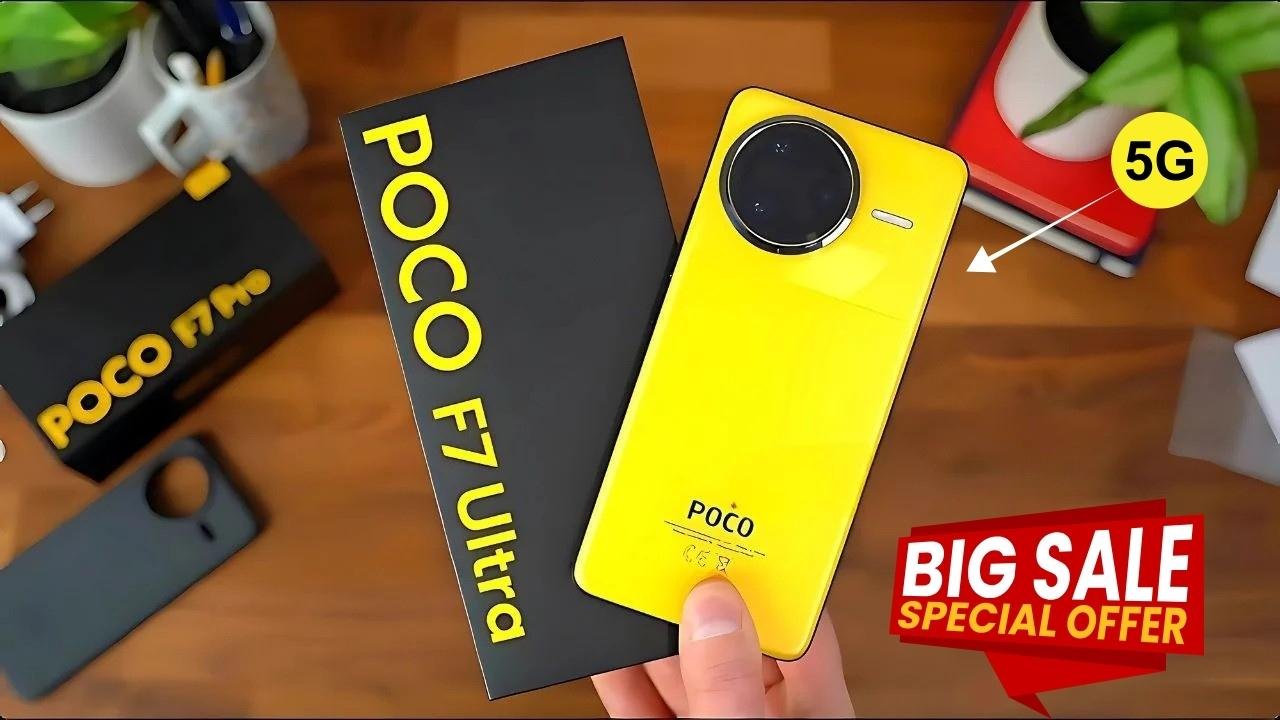 Poco F7 Ultra 5G Launched – Powerful Performance, Premium Design and Feature Packed Smartphone at Affordable Price
